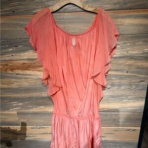Gypsy 05 Vibrant Coral cover up dress
